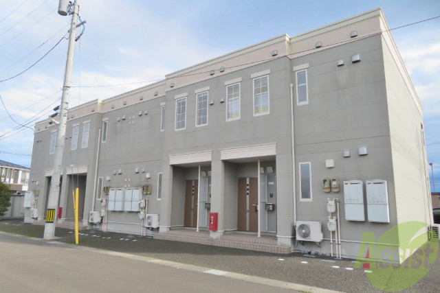 建物外観　名取市美田園３丁目「プラッツ・ステージ１」