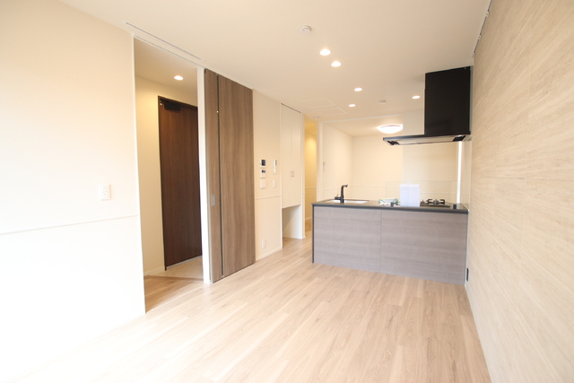 居室・リビング　※建築中の写真です