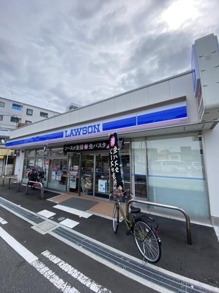コンビニ　ローソン門真幸福町東店（コンビニ）まで485m