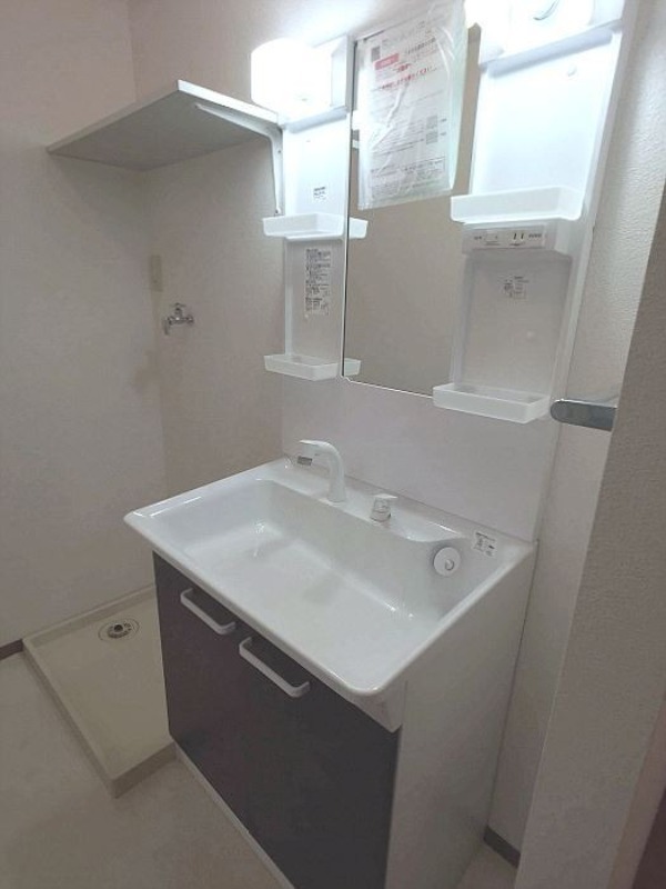 洗面設備　図面と現状に相違がある場合には現状を優先