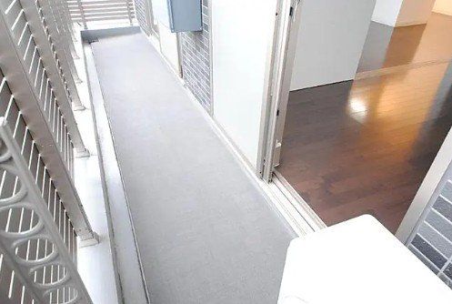 バルコニー　バルコニーがあります