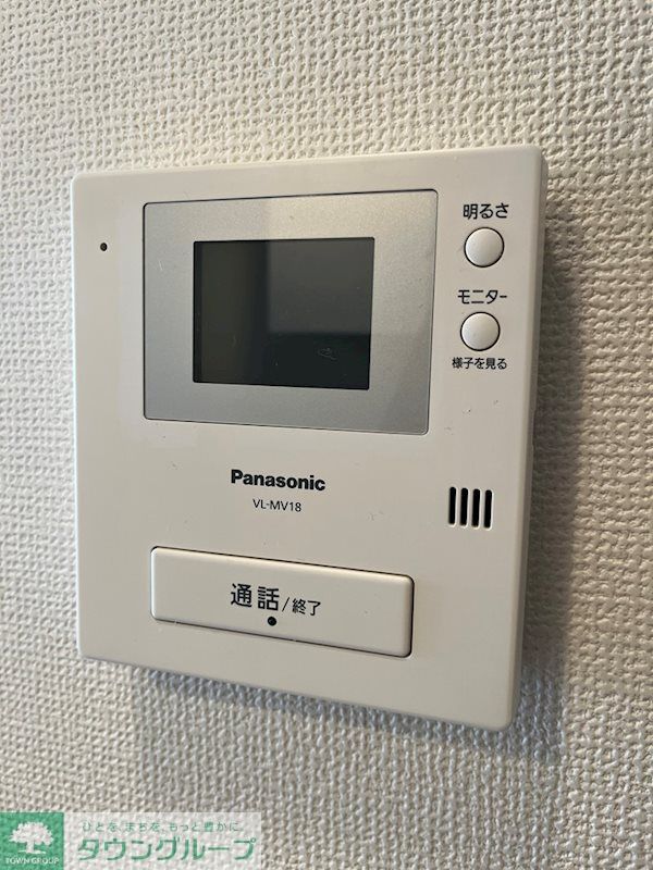 セキュリティ　モニター付きインターフォン