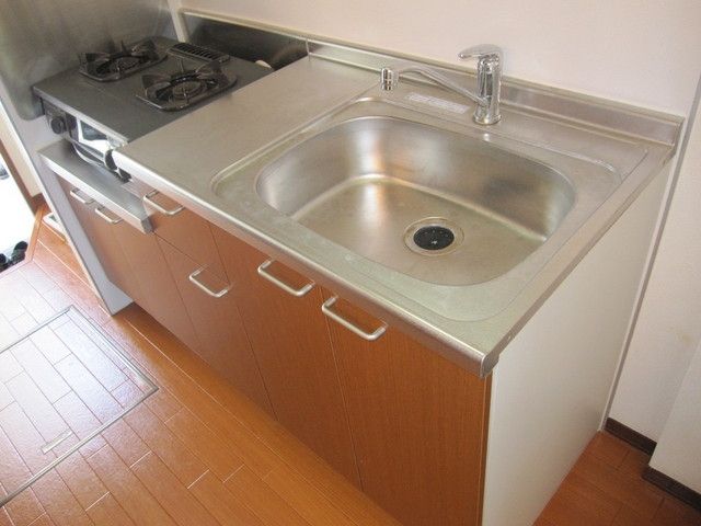 キッチン　大きなキッチンです