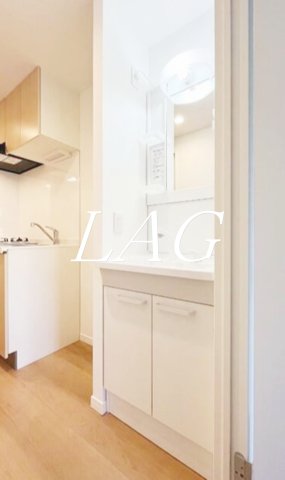 洗面設備　洗面台です。