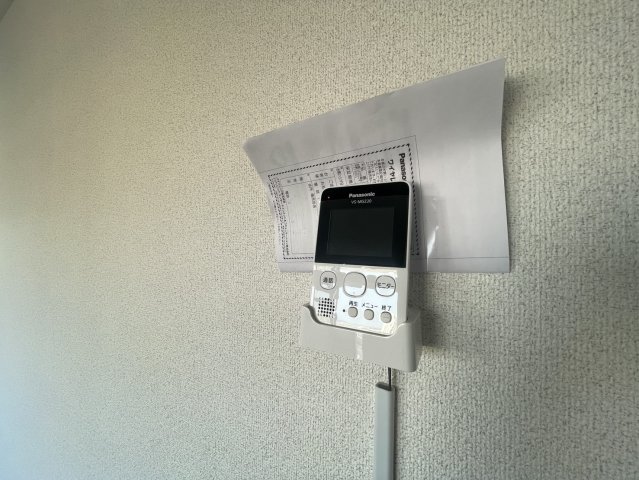 セキュリティ　来客時に便利、インターホンです