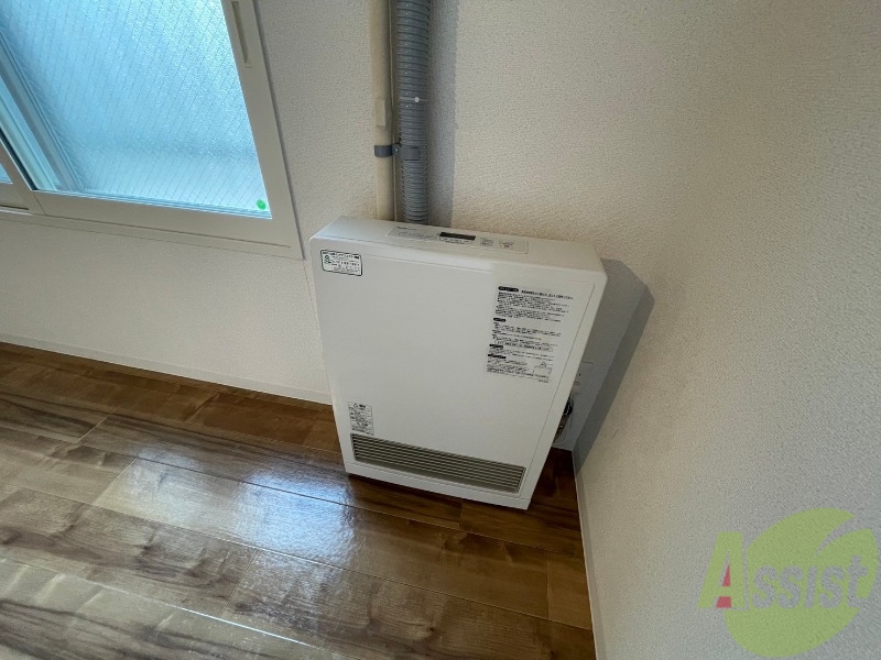 その他設備　ガス暖房がついており、寒い日も安心です！