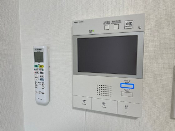 セキュリティ　※別部屋の写真です