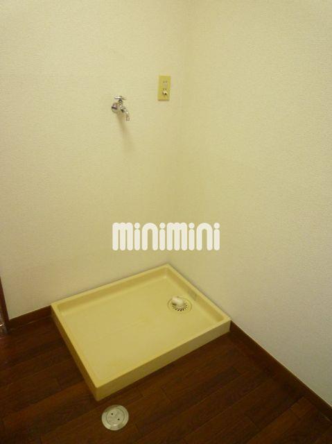 その他　洗濯機は室内で安心。