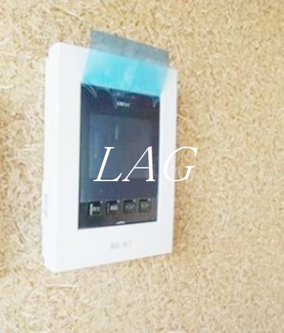 セキュリティ　モニター付きインターフォンです。