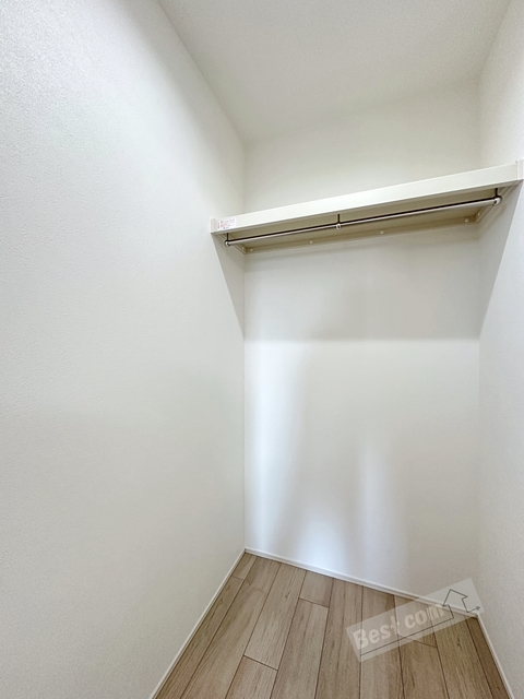 収納　大容量のウォークインクローゼット付き♪