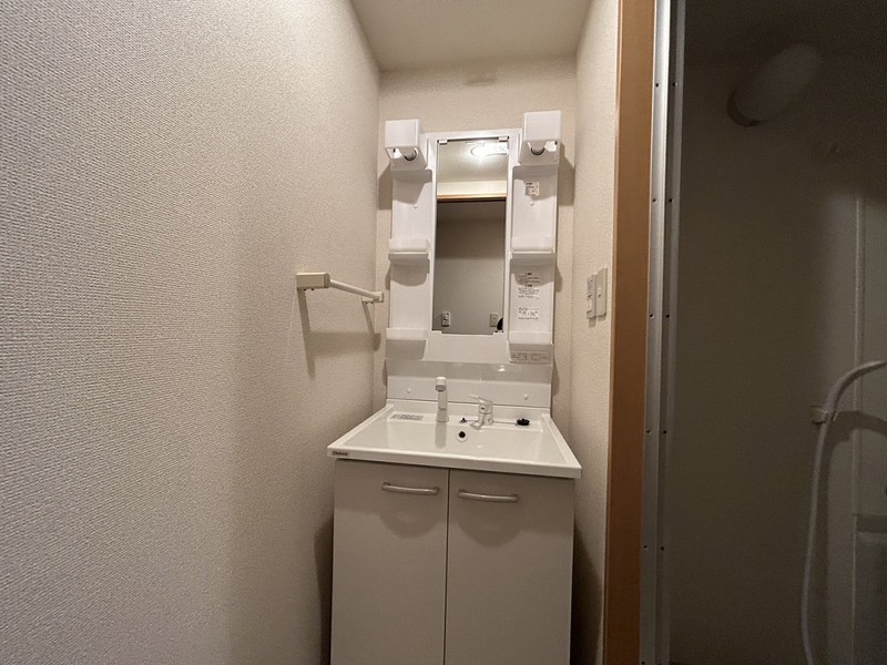 洗面設備　312号室の写真です