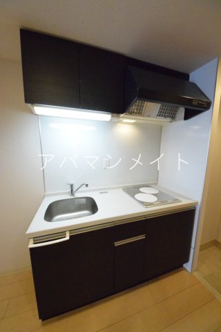 キッチン　IHコンロ２口付き！