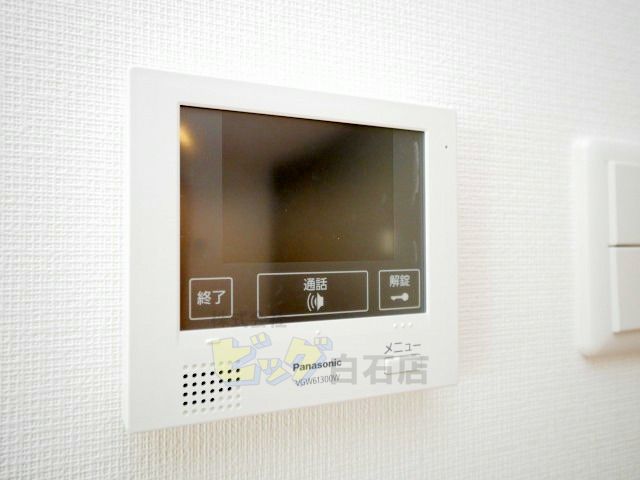セキュリティ　モニター付きインターホン完備しています♪