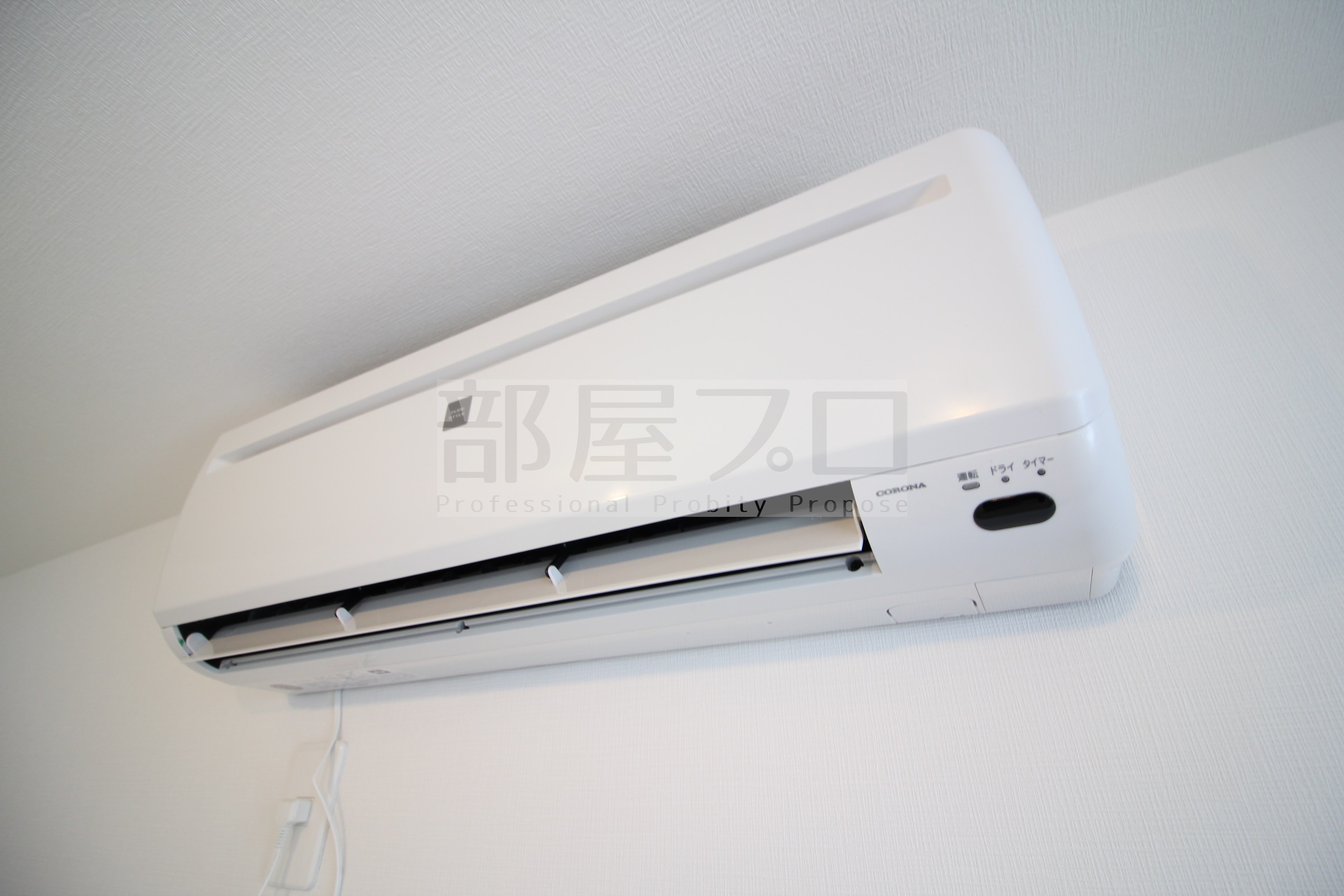 その他設備　夏も快適なエアコン付き