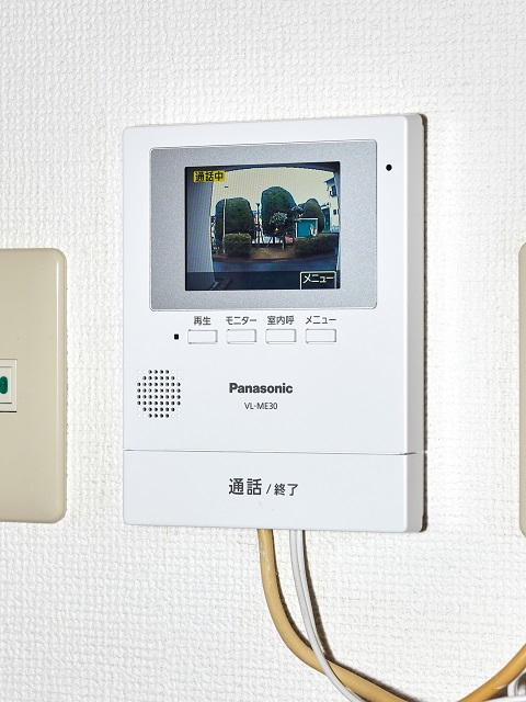 セキュリティ　カラーモニター付インターホン