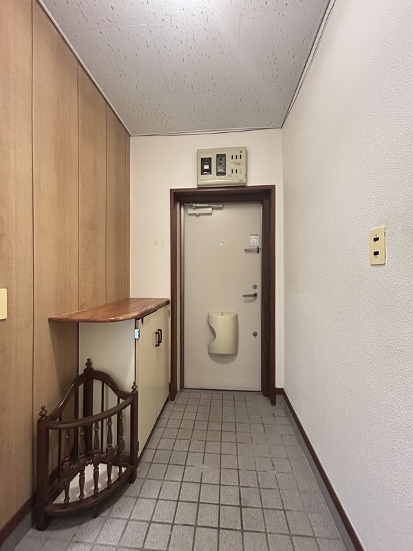 玄関　ゆったりとした玄関です