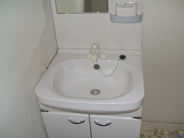 洗面設備　洗面所です