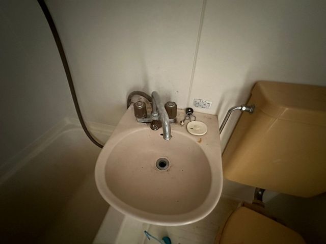 洗面設備　写真は別号室になります。