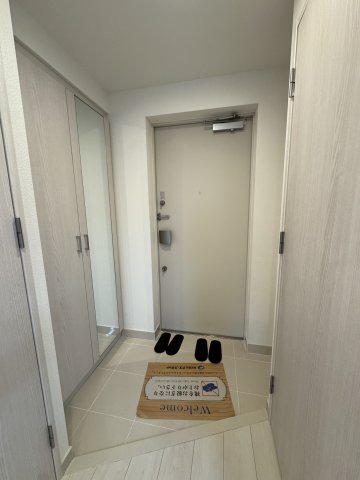 玄関　落ち着いた玄関です