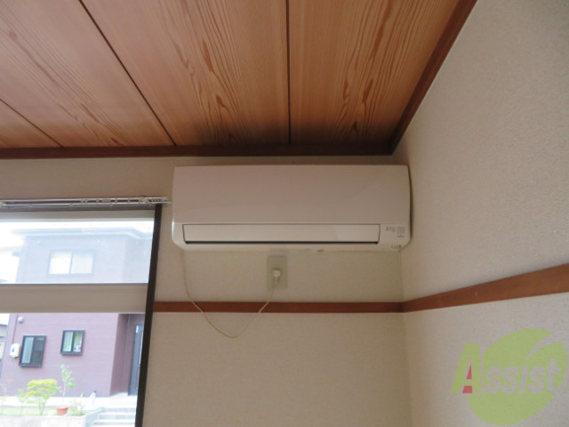 その他設備　エアコンを使えばオールシーズン快適に過ごせて嬉しいです！