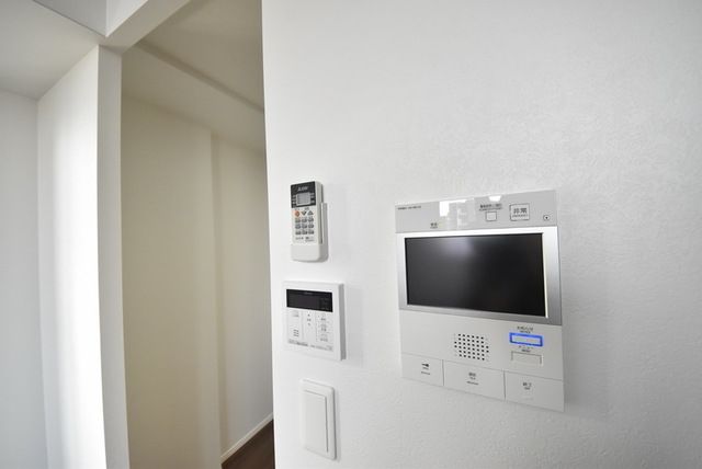 セキュリティ　TV付きモニターフォンで来客対応もばっちり
