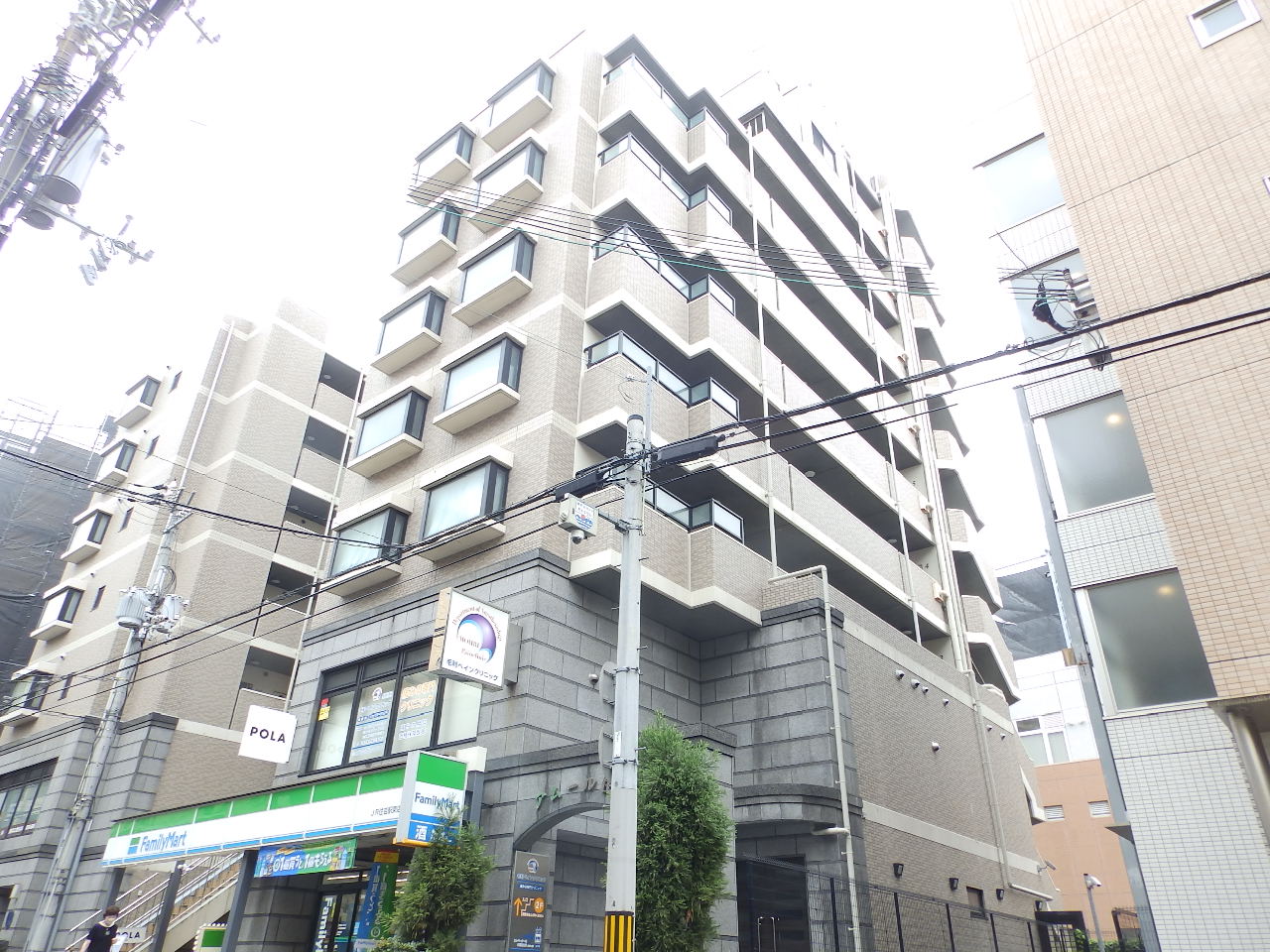 建物外観　駅そばです