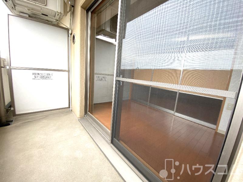 バルコニー　バルコニーはこんな感じです。