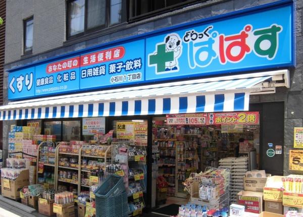 ドラックストア　どらっぐぱぱす根津店（ドラッグストア）まで531m