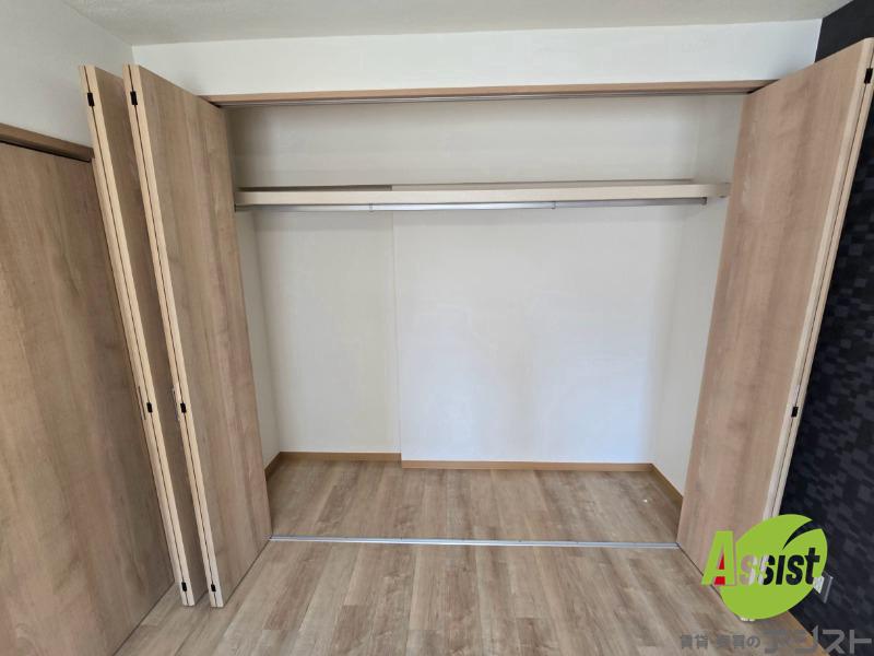 収納　収納もバッチリあるのでお部屋が片付きますよ！