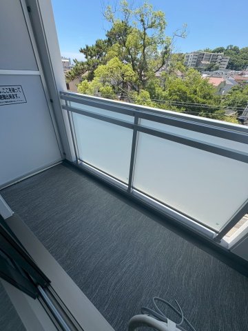 バルコニー　落ち着いた時間を過ごせるバルコニーです