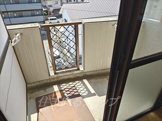 バルコニー　募集のお部屋からの眺望です！