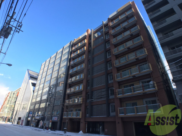 建物外観　札幌市中央区北２条東「Ｐａｒｔｉｒｅ　Ｃｅｎｔ」