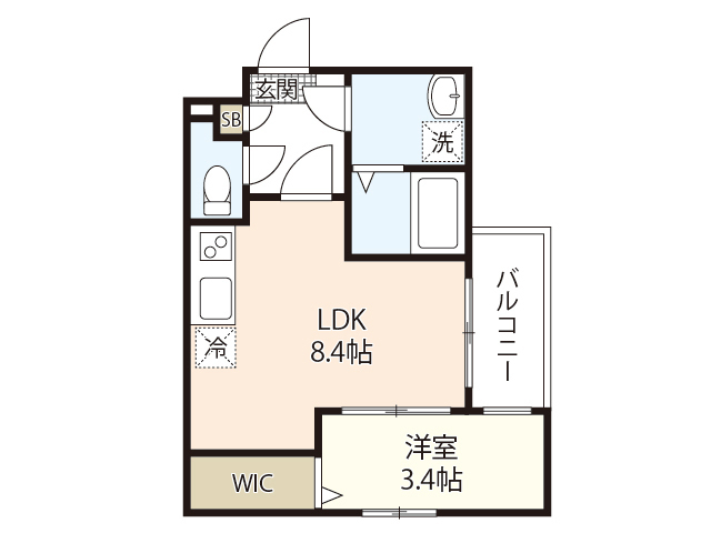 スマイルレジデンス三筋 北館の間取り写真