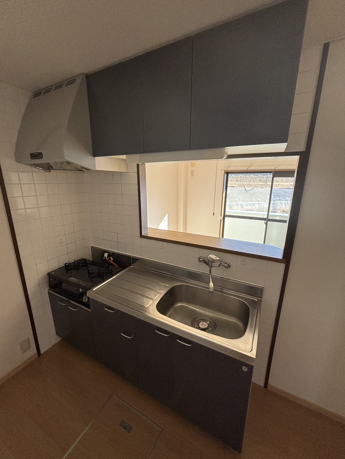 キッチン　反転タイプのお部屋です