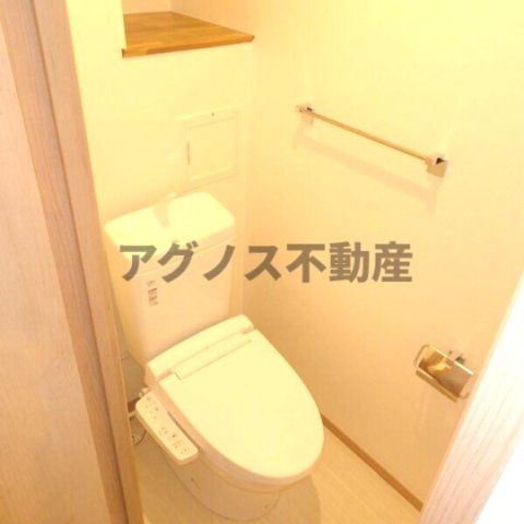 クレイン西日暮里のトイレ写真