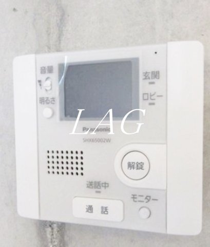 セキュリティ　モニター付インターホンです。