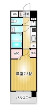 ＪＲ東海道本線 笠寺駅 徒歩2分 15階建 築1年の間取り写真