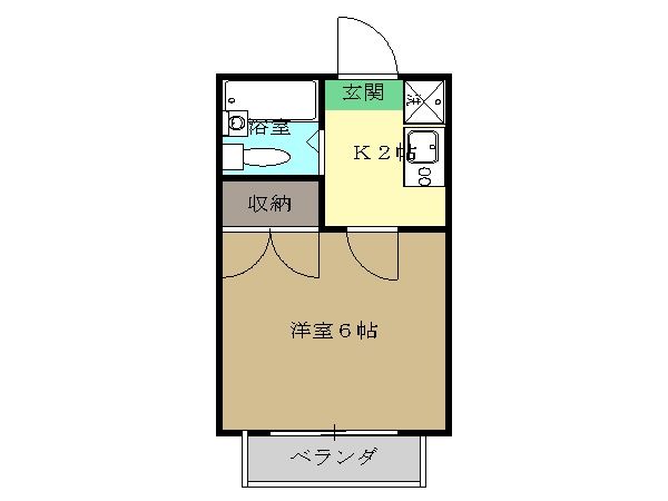 マメゾン世田谷の間取り写真