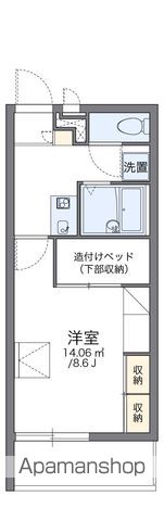 レオパレス太田八幡の間取り写真