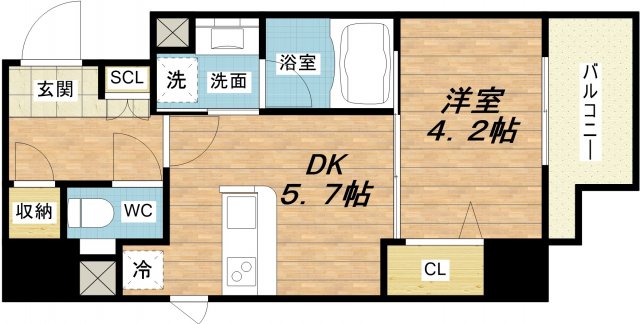 GAUDIの間取り写真