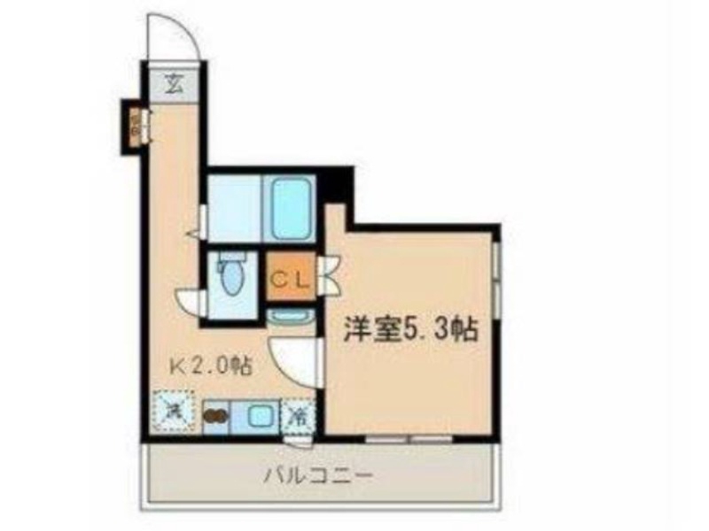 サンセール クールの間取り写真