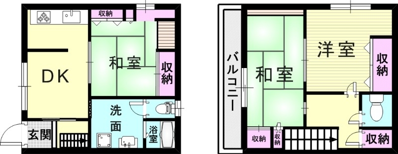 相生町4丁目戸建の間取り写真