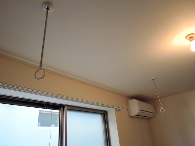 その他設備　★雨の日でも便利な室内物干しフック★
