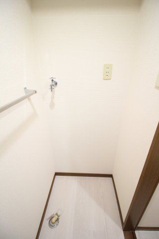 洗面設備　（2022年撮影時）ハーモニーハイツ　豊島区巣鴨4
