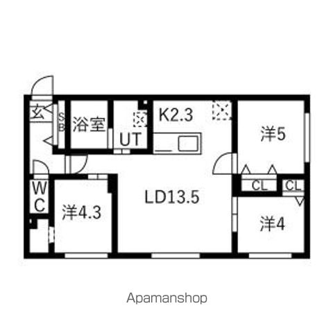 LUMOA新札幌の間取り写真