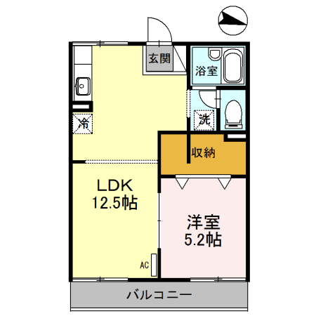 コーポ アラモの間取り