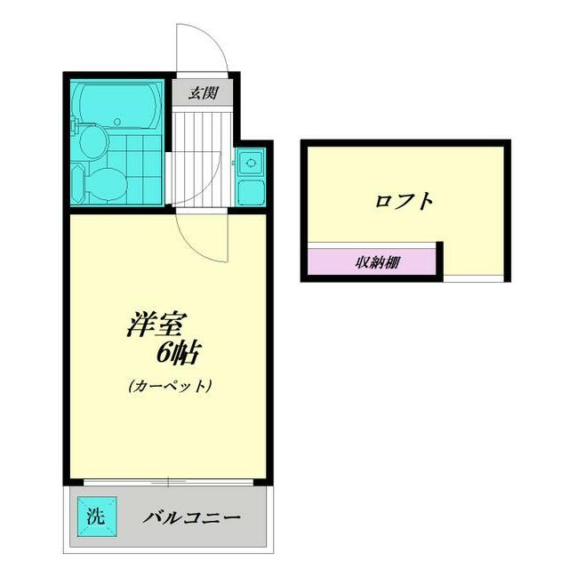 ジュネパレス新検見川第２の間取り