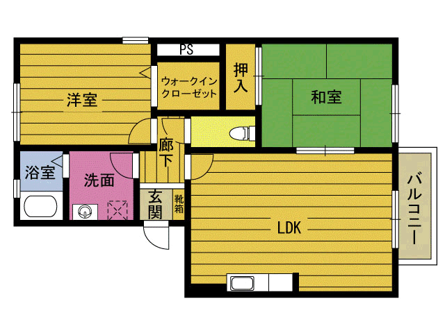 ファミ－ユ幸の間取り