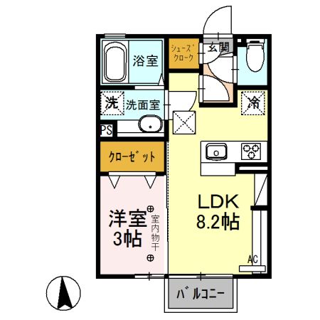 アドバンスの間取り