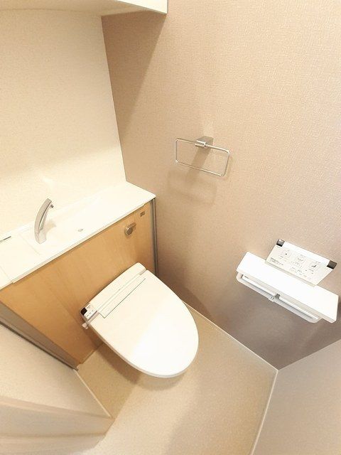 【舞鶴市字引土のアパートのトイレ】
